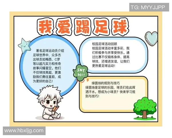 足球明星风采展示手抄报了解他们的成就与影响力